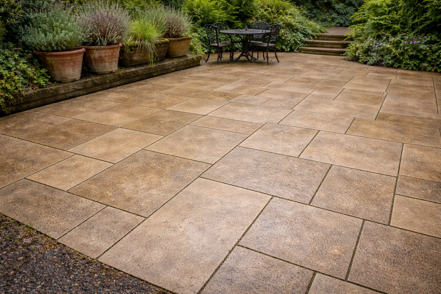 Terrace cleaning project in South West London