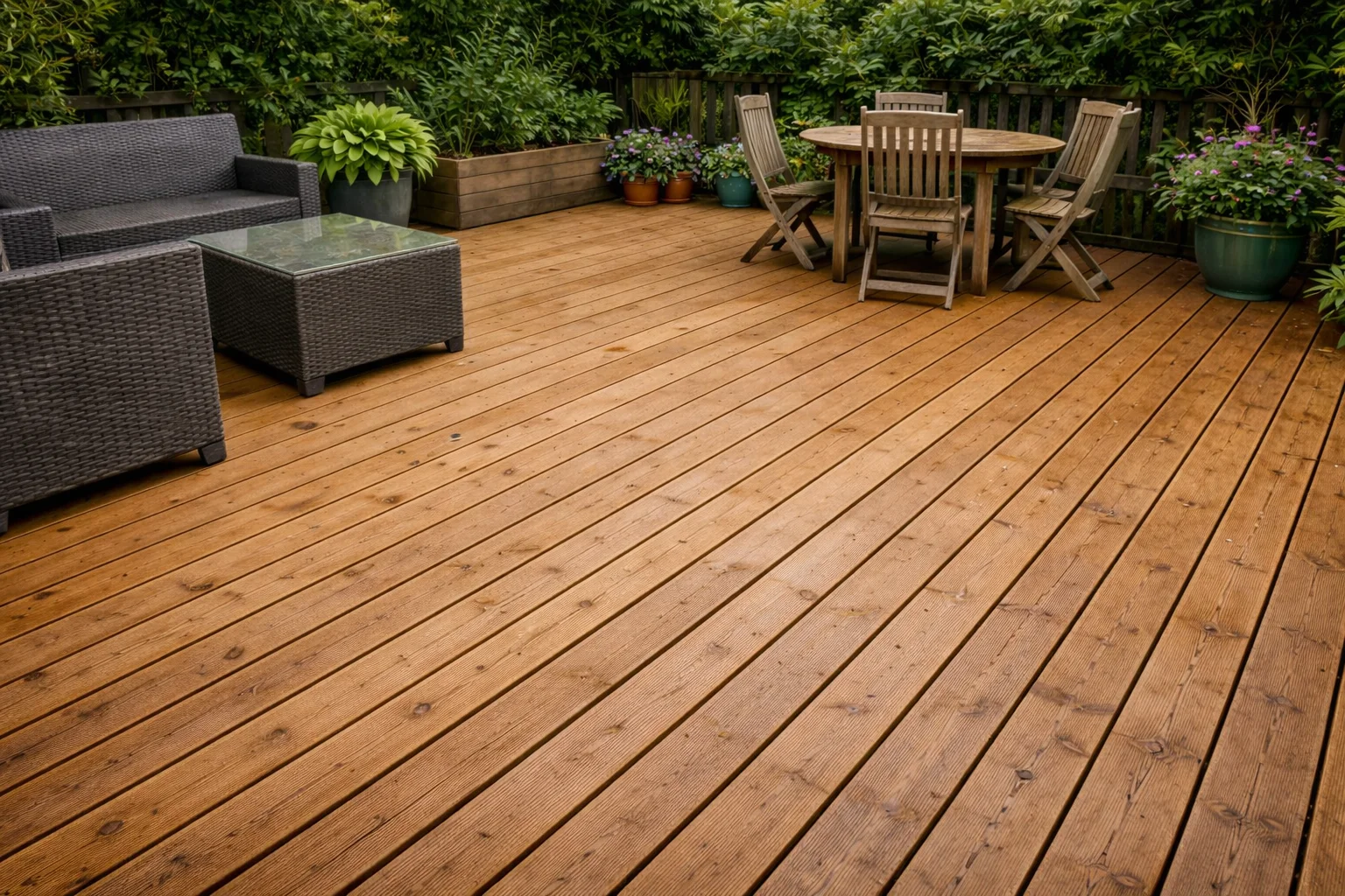 Exterior hard surface cleaning project in South West London